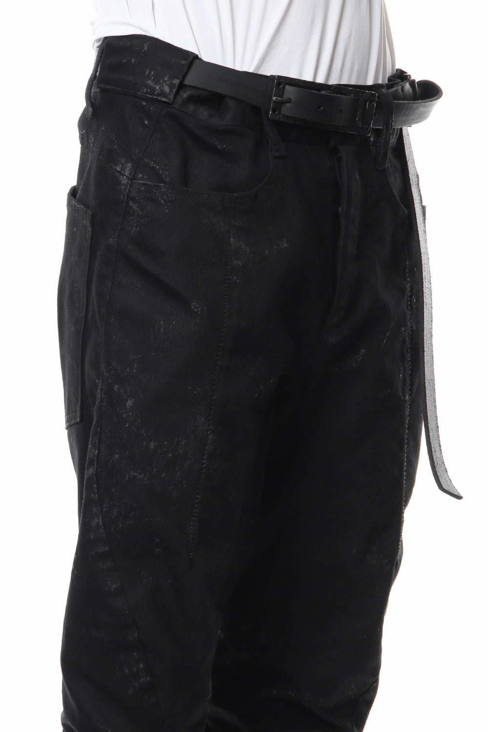 Italian shoulder leather belt - ST109-0039S