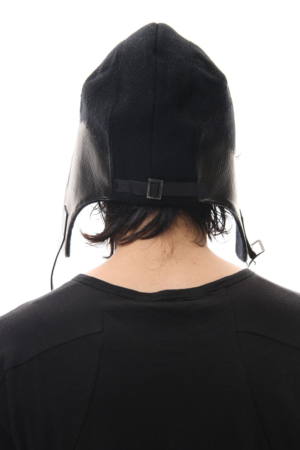 Leather Needle Punch Flight Cap - ST109-0069A