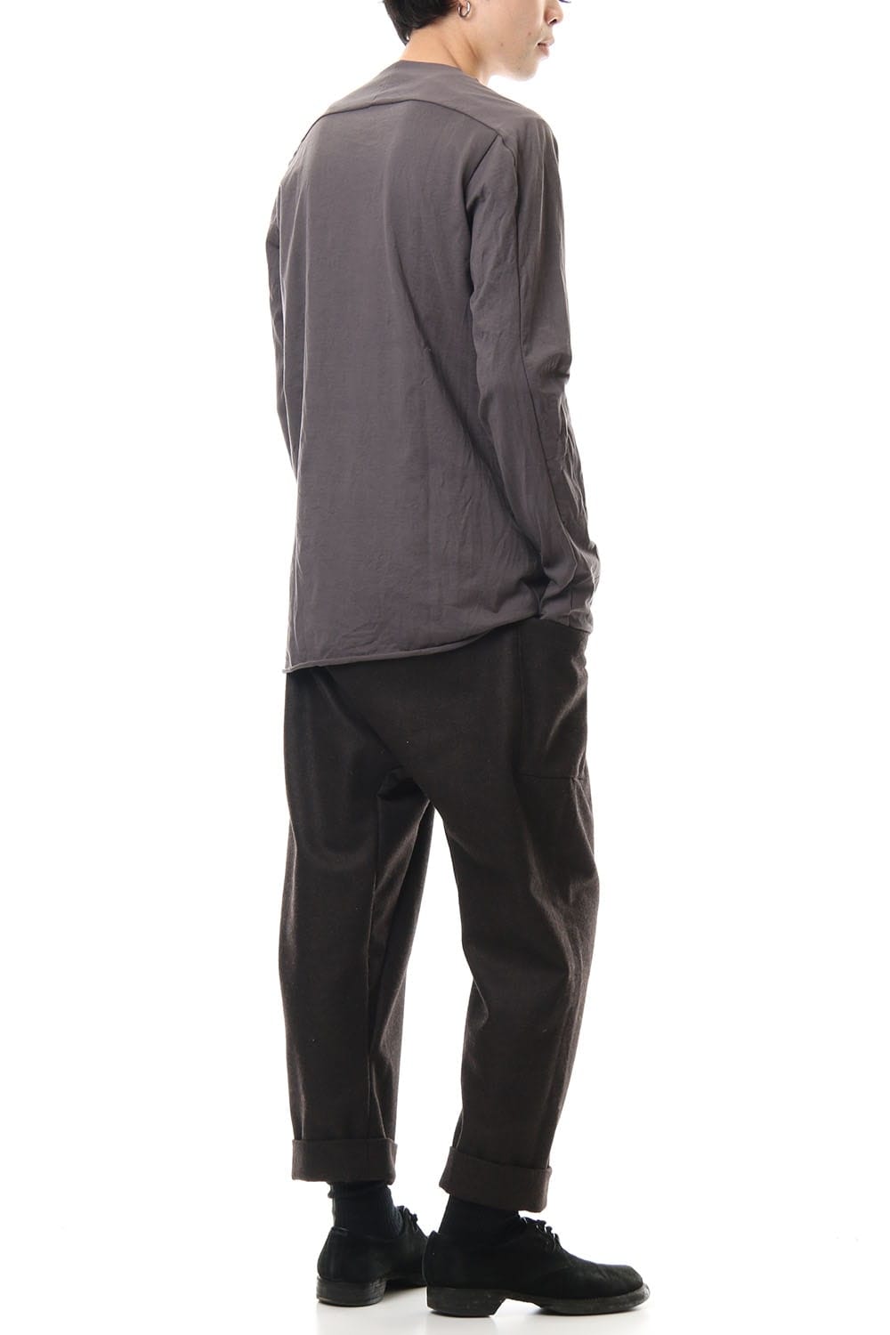 Extra Long Staple Cotton L/S T-shirts M.Gray