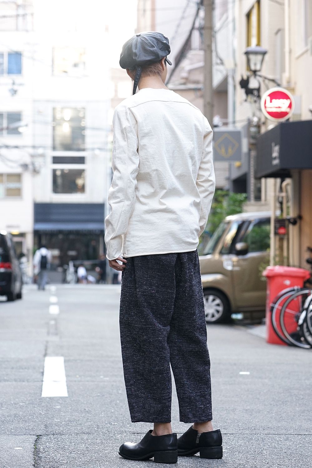 Aegean Sea Cotton L/S T-Shirts Off White