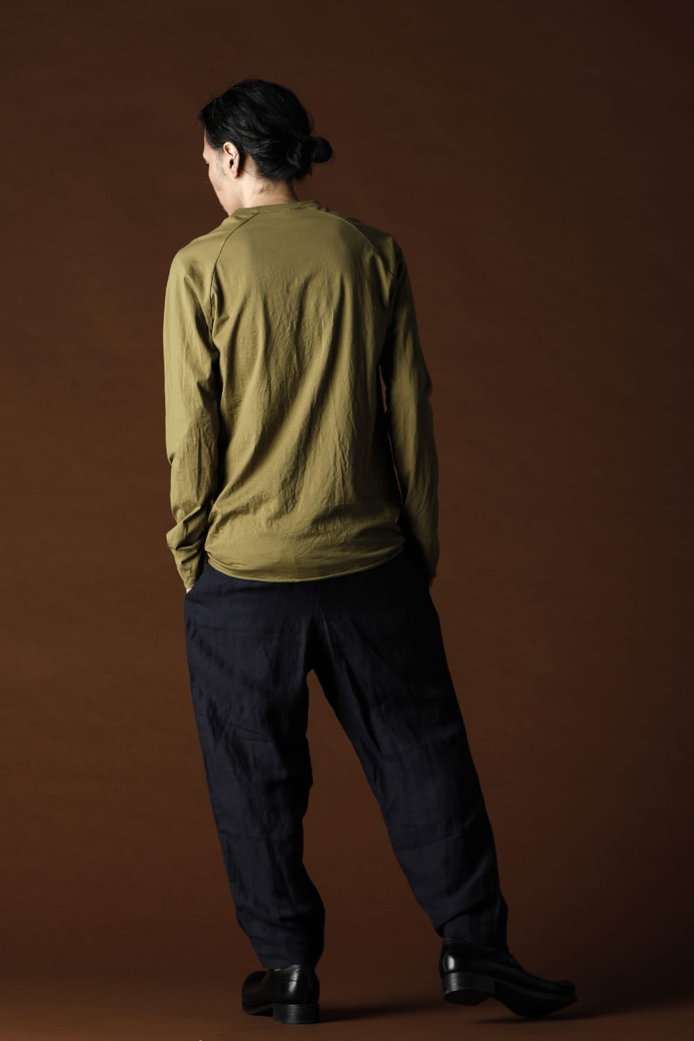 GIZA Cotton Raglan L/S T-Shirts Green