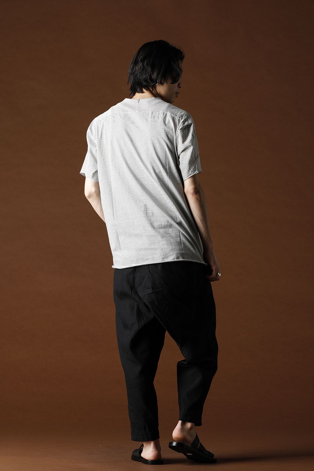 Light Cotton Jersey Border T-Shirts