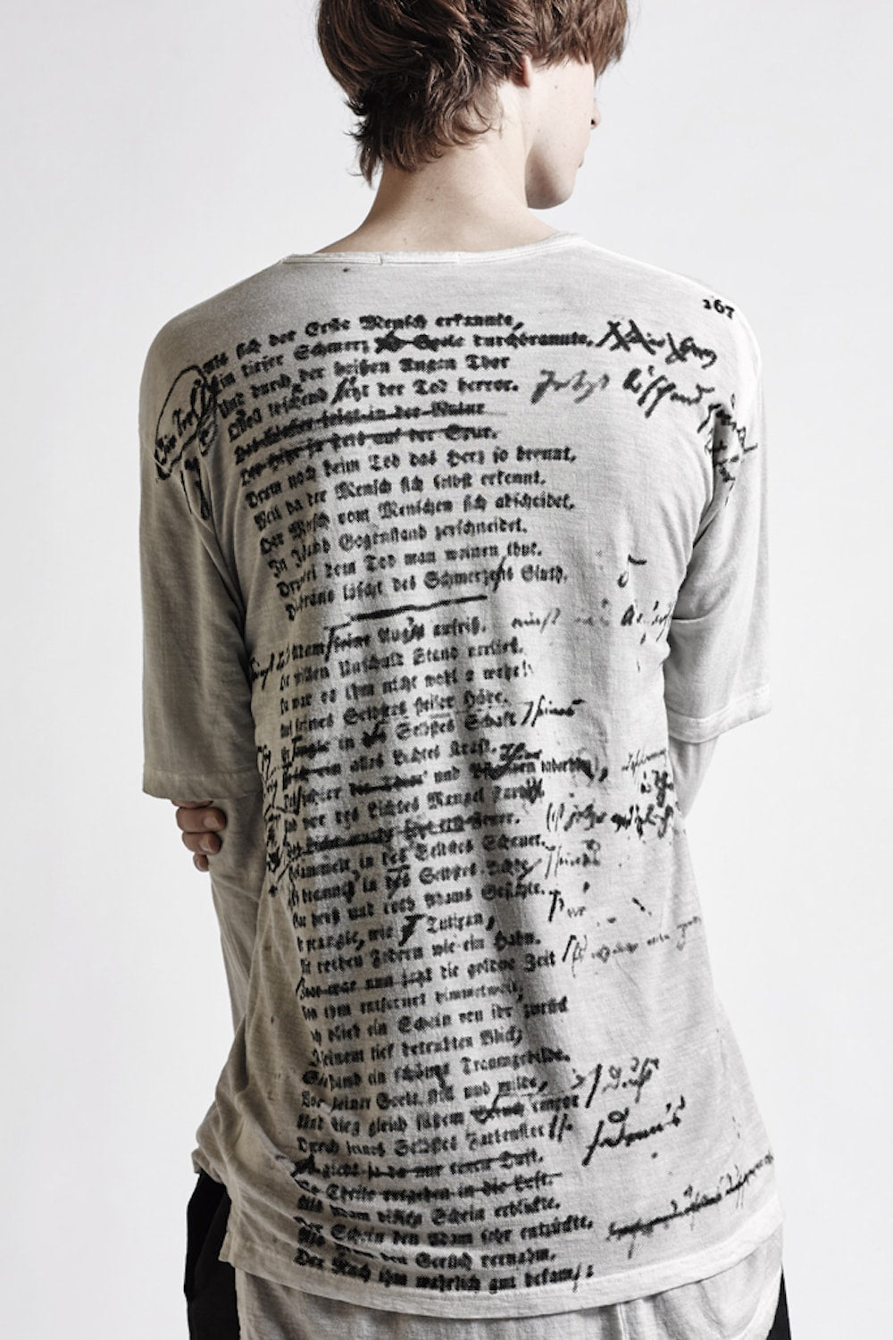 Print Tee Back Print