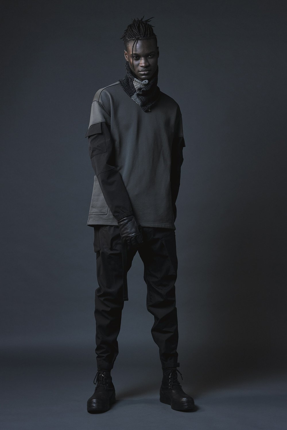 ウール ボンディング パンツ