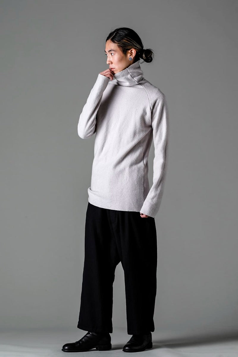 Pile Bottle Neck L/S Beige