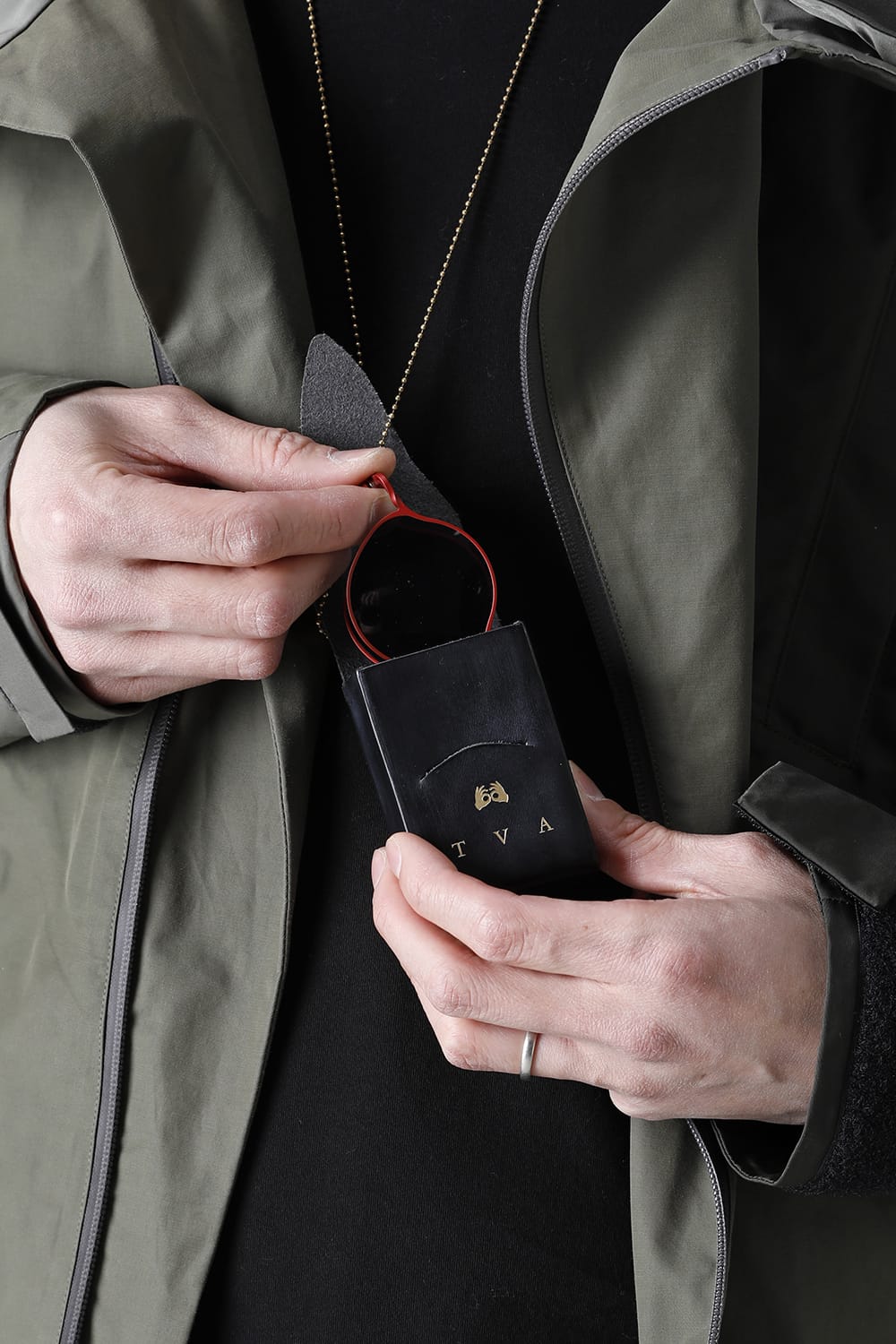 RIGARDS x The Viridi-anne 10周年 コラボレーション サングラス RG1022TVA / ヴィンテージブラック / レッド