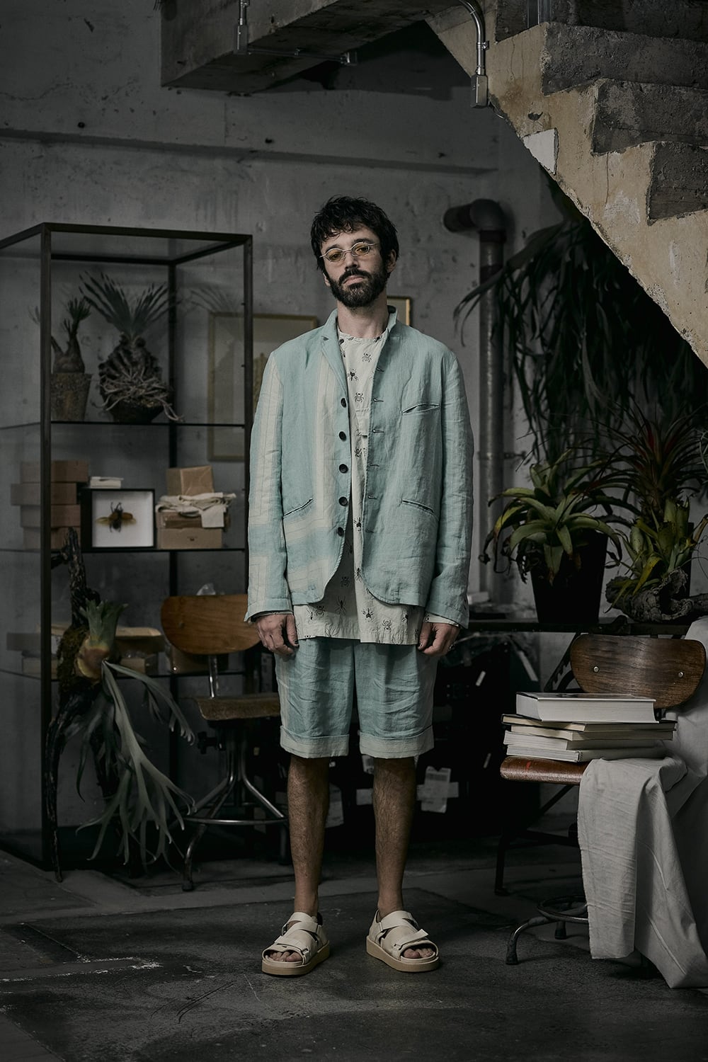 リガーズ コラボレーション アイウェアー シルバー