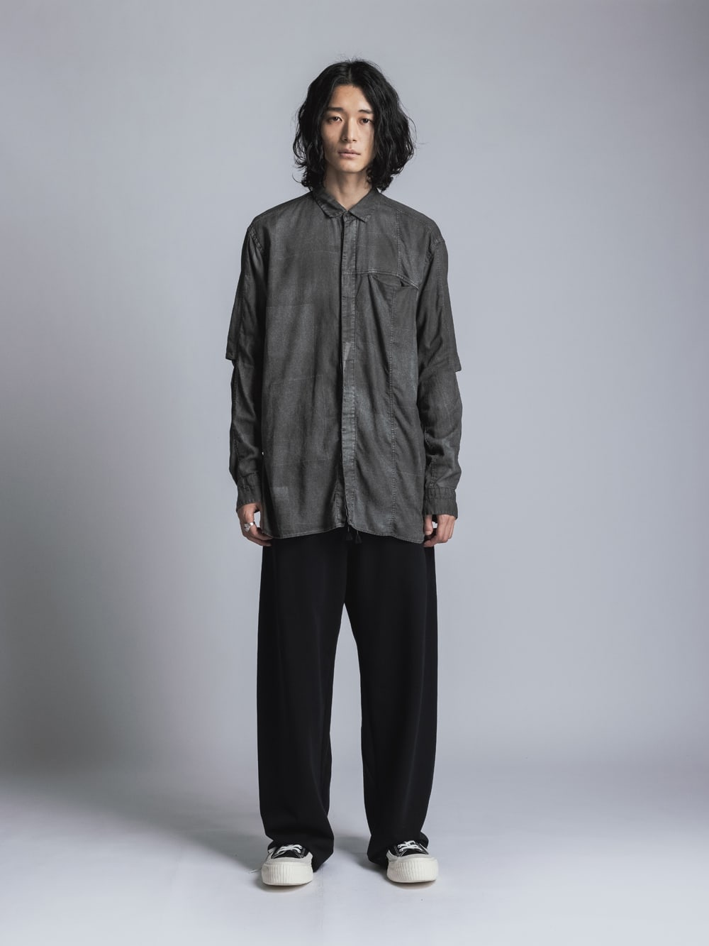 Sweat Wide Pants Black