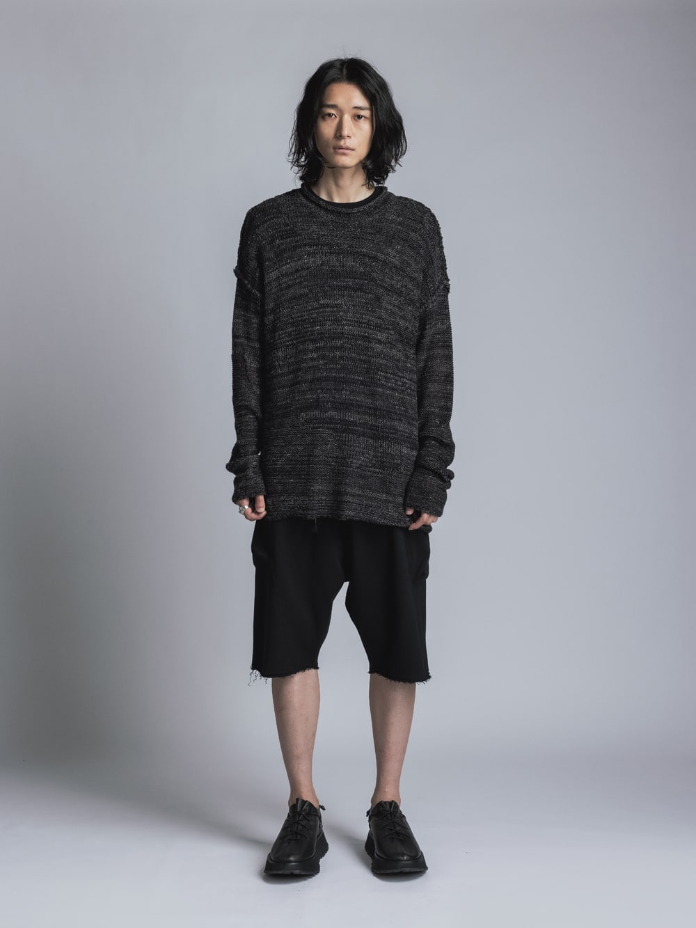 Sweat Short Pants Black