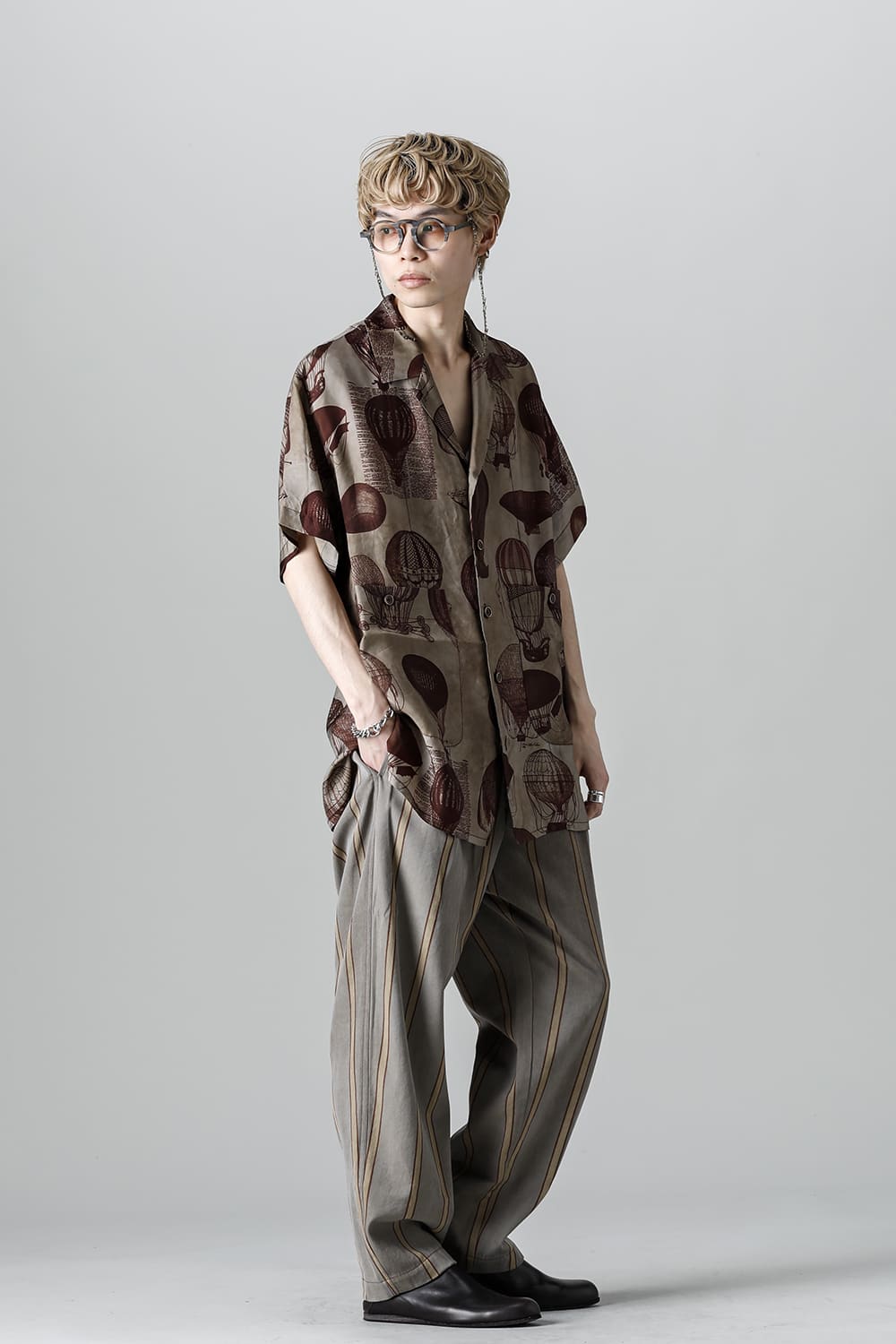 Open Sollar Shirt TERRY