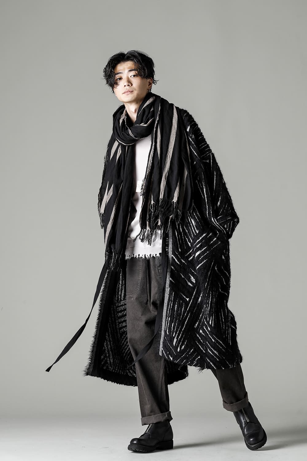 Felix Pants Black / Brown