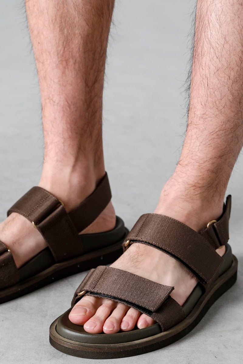 メンズ サンダル アーミー グリーン