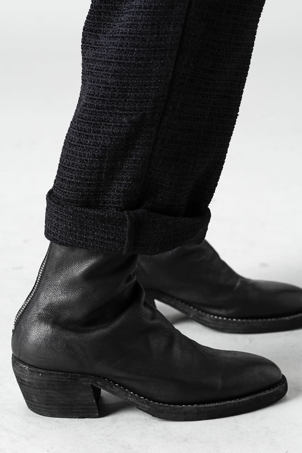 Pointed Toe Boots - Goat Full Grain Leather