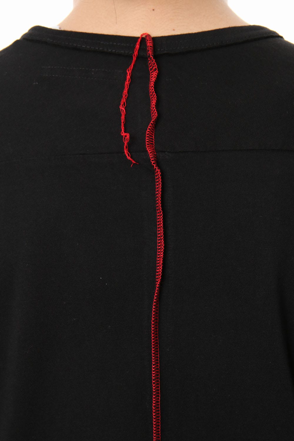 Print & Stitch Short Sleeve T Black × Red