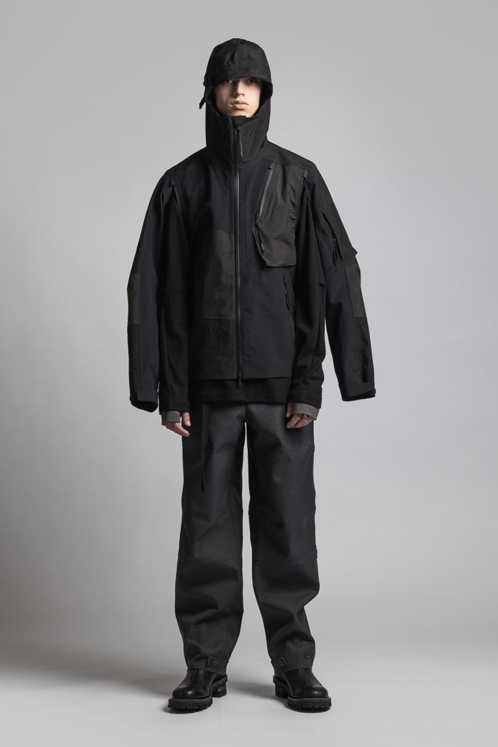 フラグメントマウンテンジャケット Black Mix