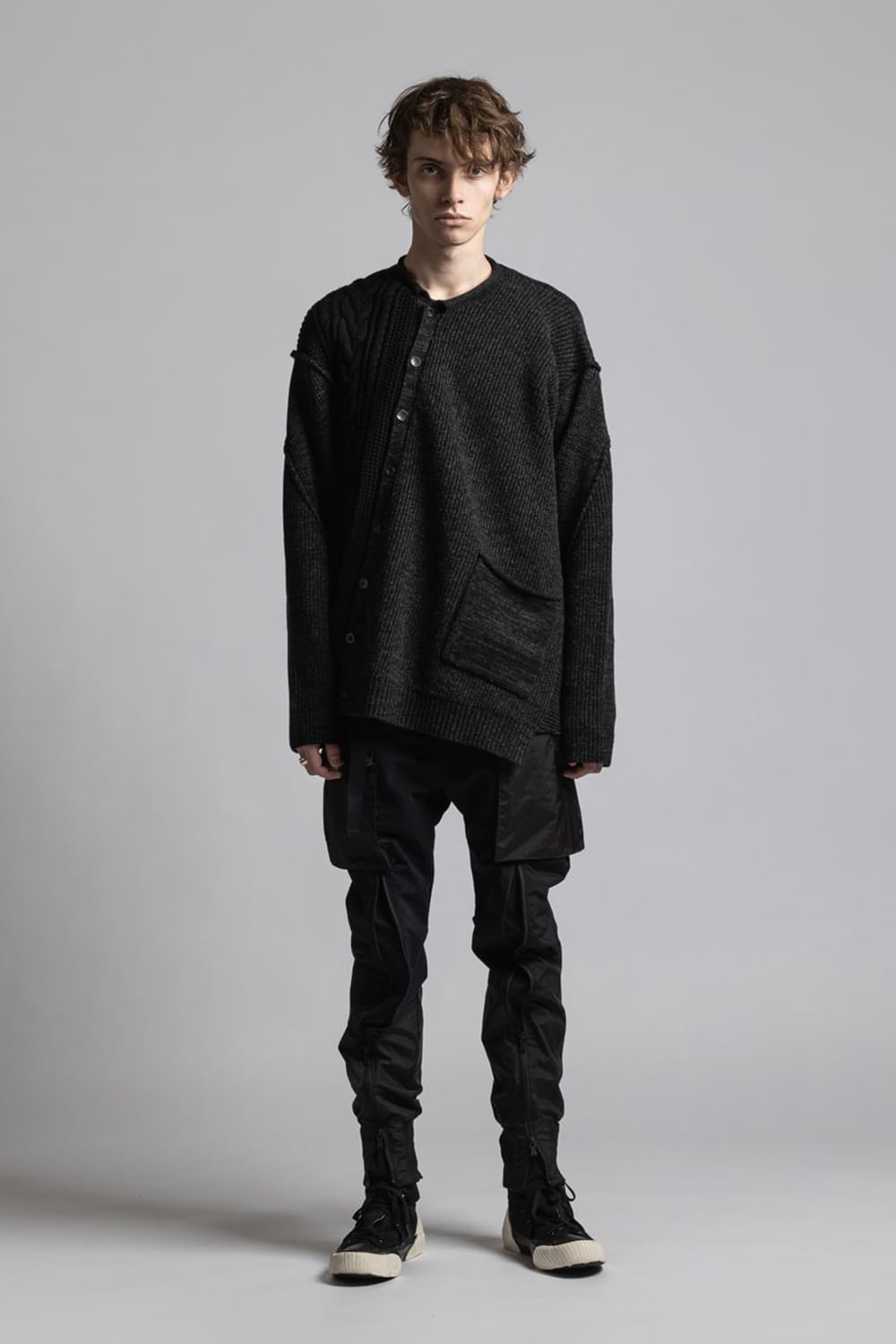 Fragment Cardigan Black