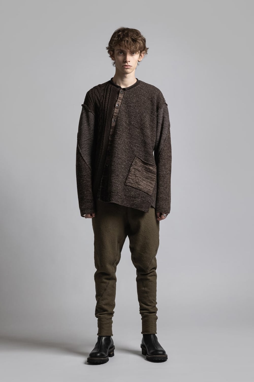 Fragment Cardigan Brown