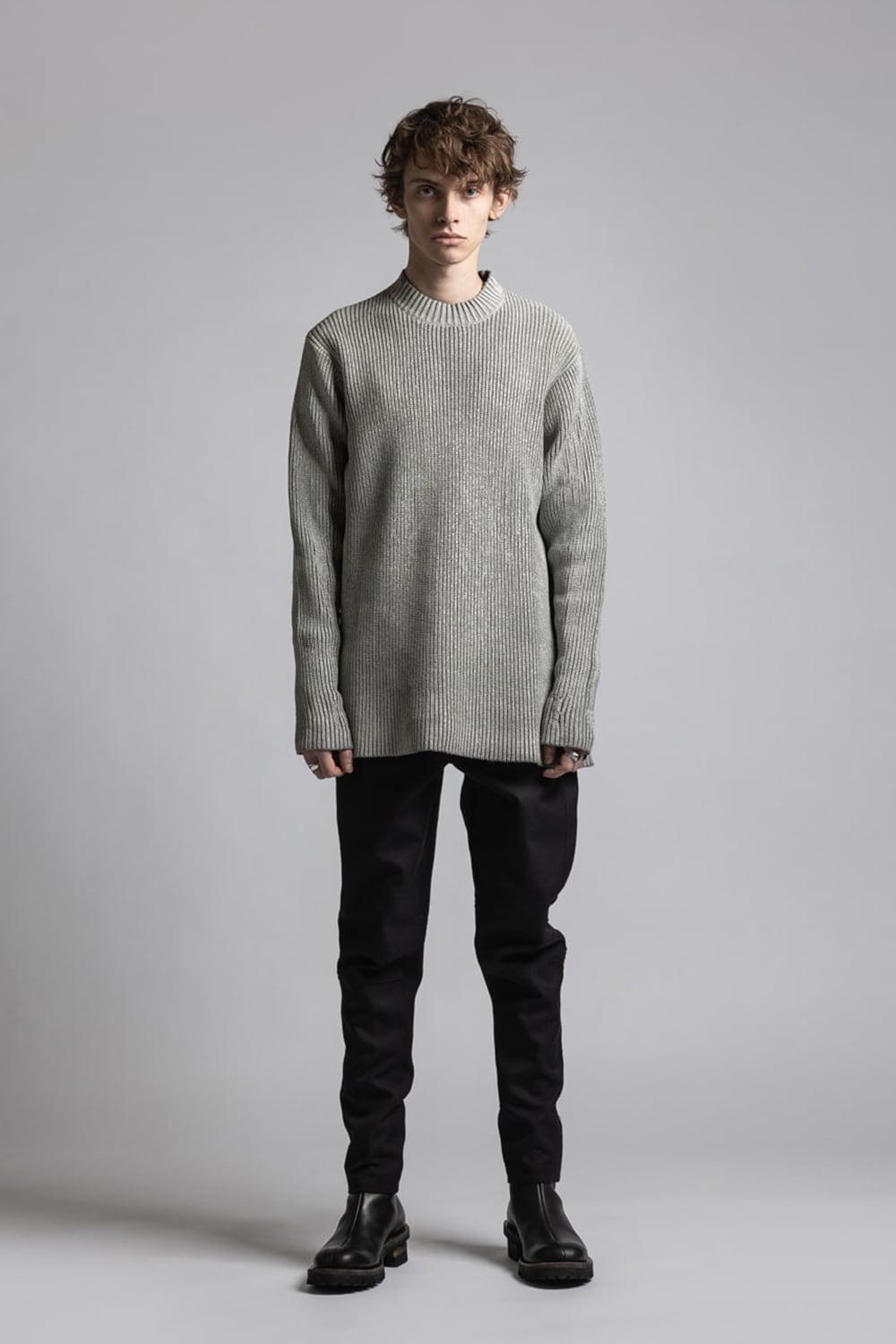 Pigment Spray Pullover White