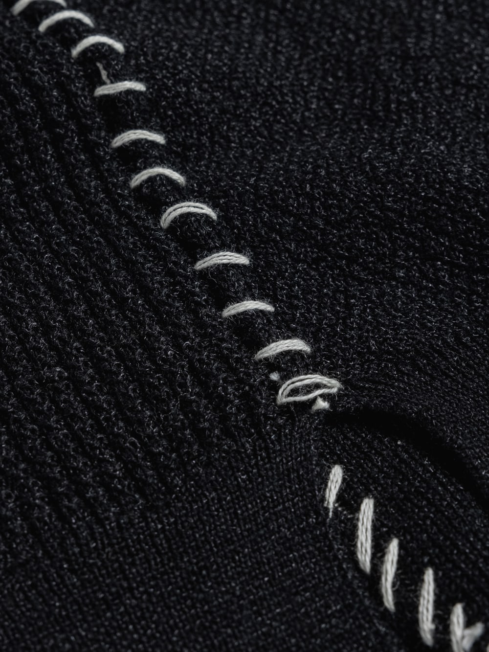 High Gauge Knit Cap Black