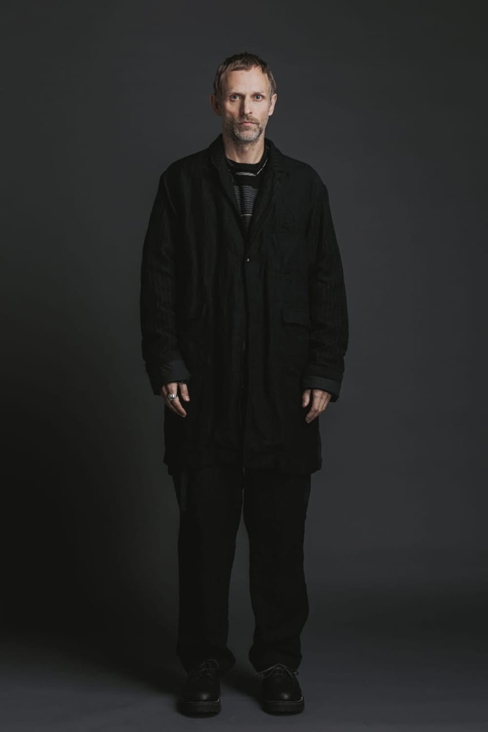 ウール/リネン コンビネーション ジャケット