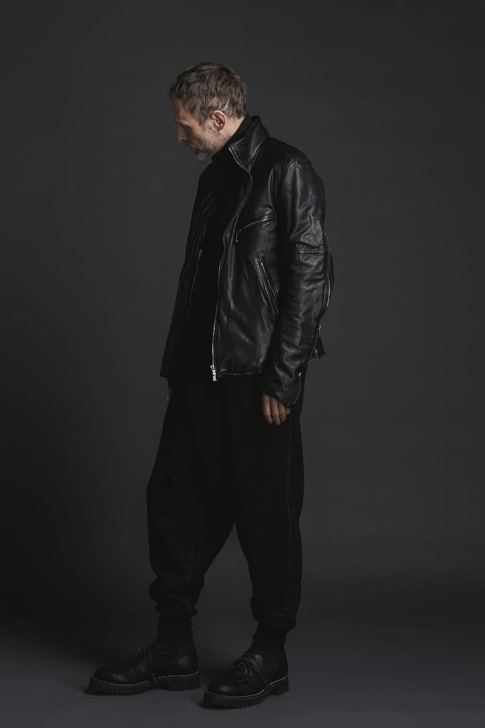 綿ウール裏毛 ドロップクロッチパンツ