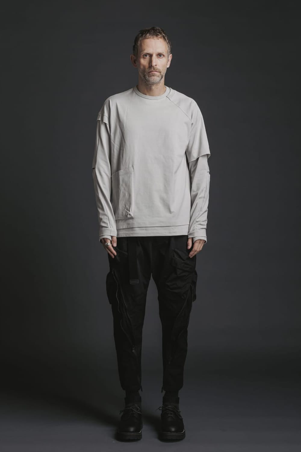Cotton Asymmetry Layered L/S L.Gray