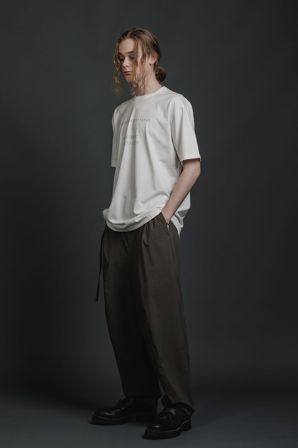 Short Sleeve Printed T-Shirt Off White