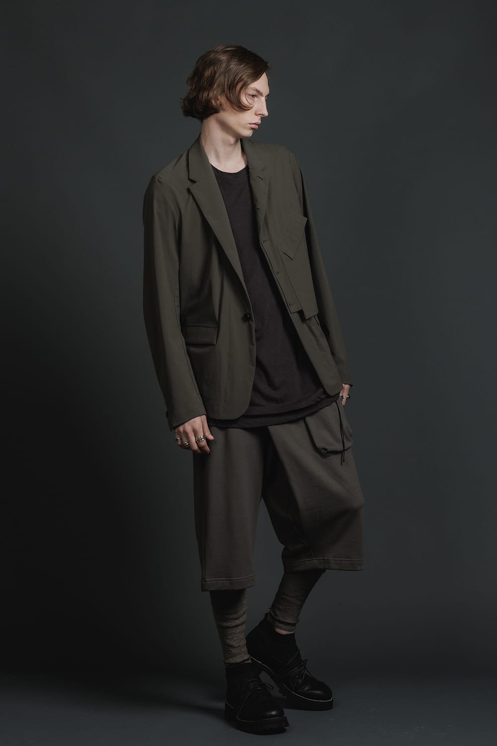 Leg-Warmers Gray Brown