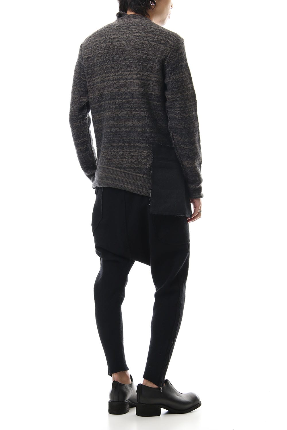 DANIEL ANDRESEN collaboration Pullover knit - Charcoal / Ice