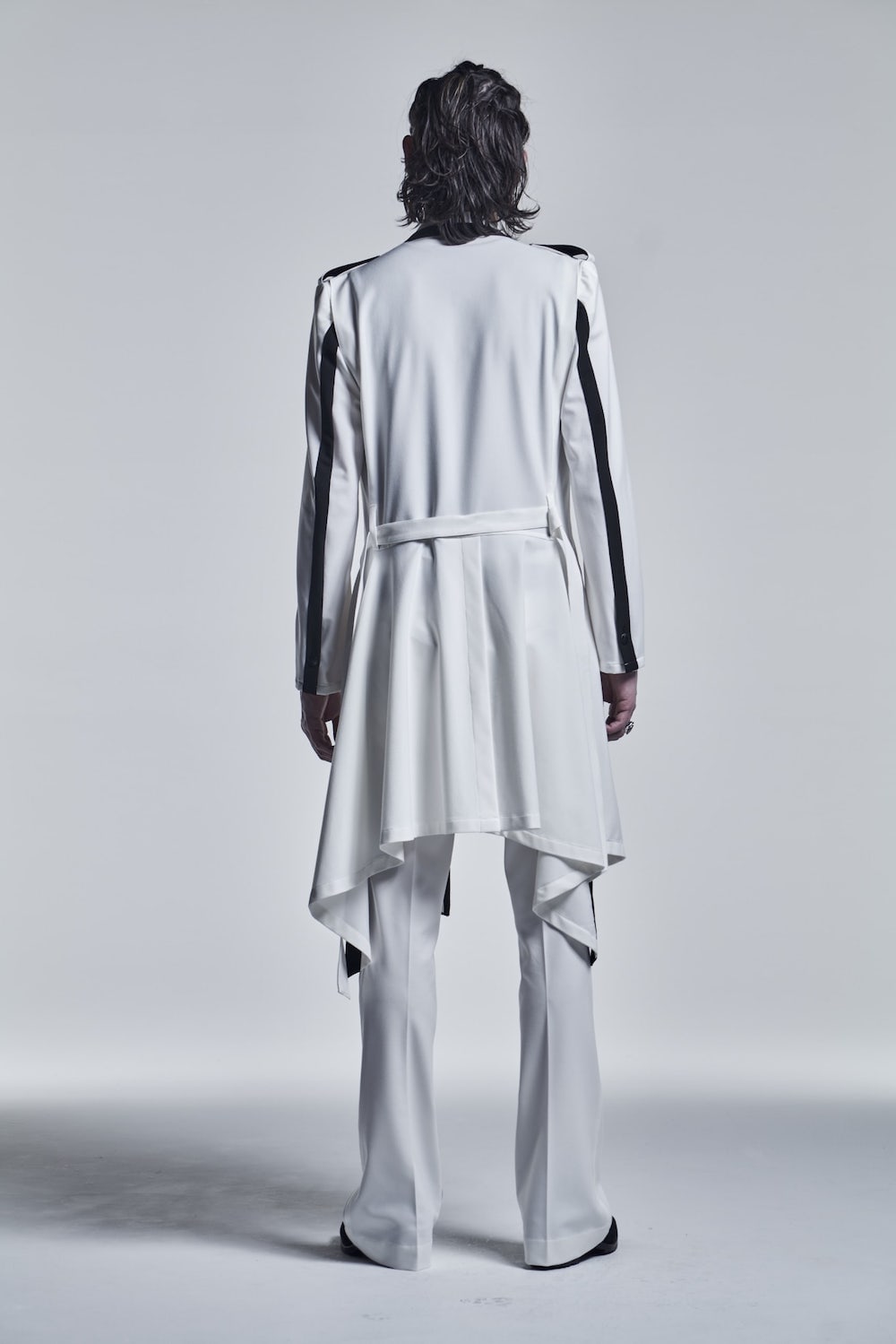 Inside Tape Slacks White