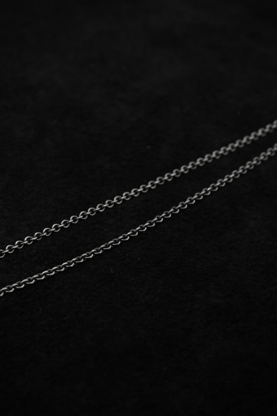 Fine Chain Two Tags Necklace