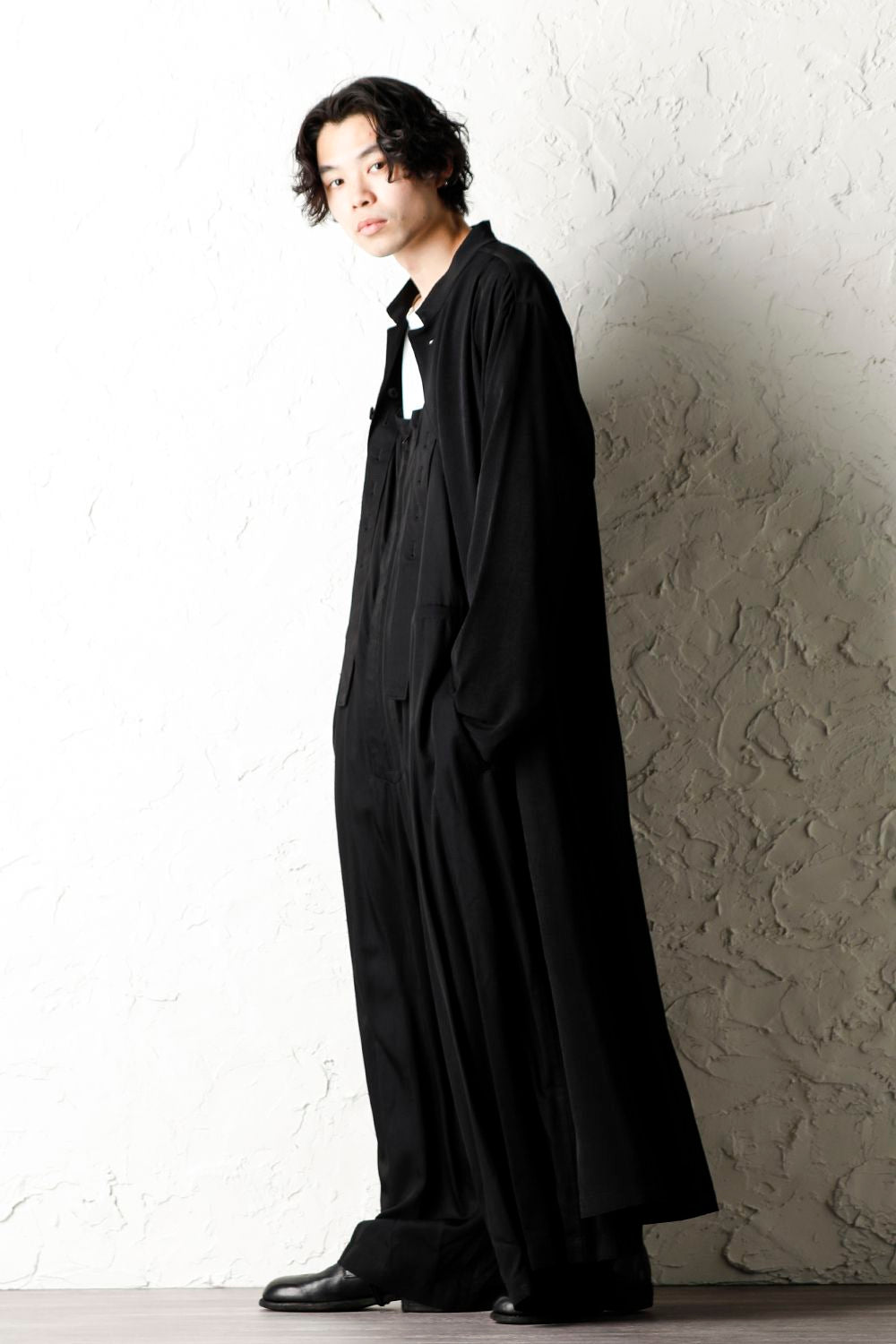 Flared Long sleeve T-shirt White