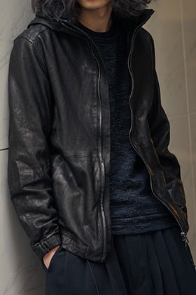 The Viridi-anne 18SS Lamb Hood Blouson Style