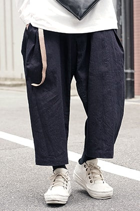 Yohji Yamamoto Side Tuck Pants Style