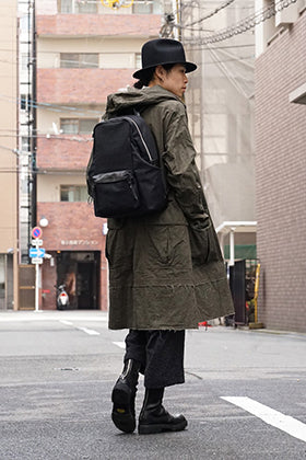 The Viridi-anne 18SS High Density Weather Hood Coat Style