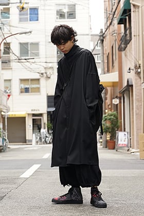 Yohji Yamamoto 19SS All Wrinkled Gabardine Style