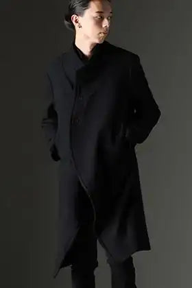 JULIUS 2023-24AW Calzé melton coat