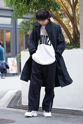 NILøS 2019SS Cowl neck Spindle jacket Style