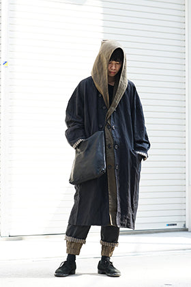ZIGGY CHEN 19SS Layered Hooded Coat Style