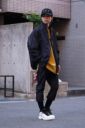 NILøS 19SS Bright taffeta Set up Style