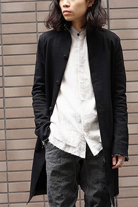 SADDAM TEISSY 18SS Heavy Jersey Cotton Jersey Coat Style