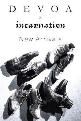 [Arrival information] DEVOA and Incarnation collaboration shoes now in stock.