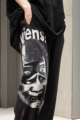 Yohji Yamamoto 18AW Black Scandal Draw String Pants