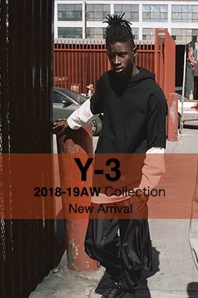 Y-3 18AW Collection New Arrival!