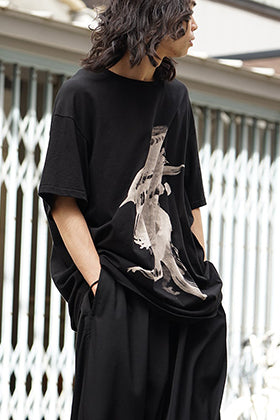 Yohji Yamamoto Jersey stitch Nude Woman Tshirt Style