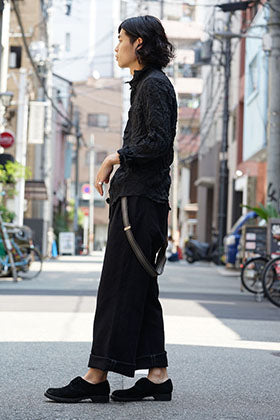 individual sentiments Pants PA81 Cotton Linen Dobby Washer Style