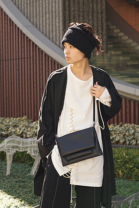 B Yohji Yamamoto 19SS Seam allowance look Cape Style