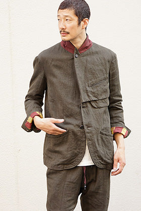 ZIGGY CHEN 18AW Khaki Suit Style