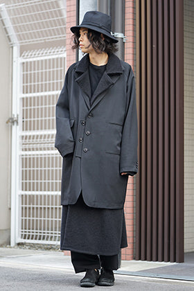 Yohji Yamamoto Coat On Jacket Style