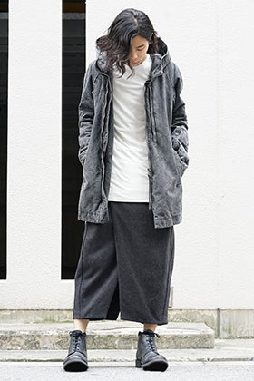 DEVOA Coat Hard Cotton ripstop Garment Dye Style